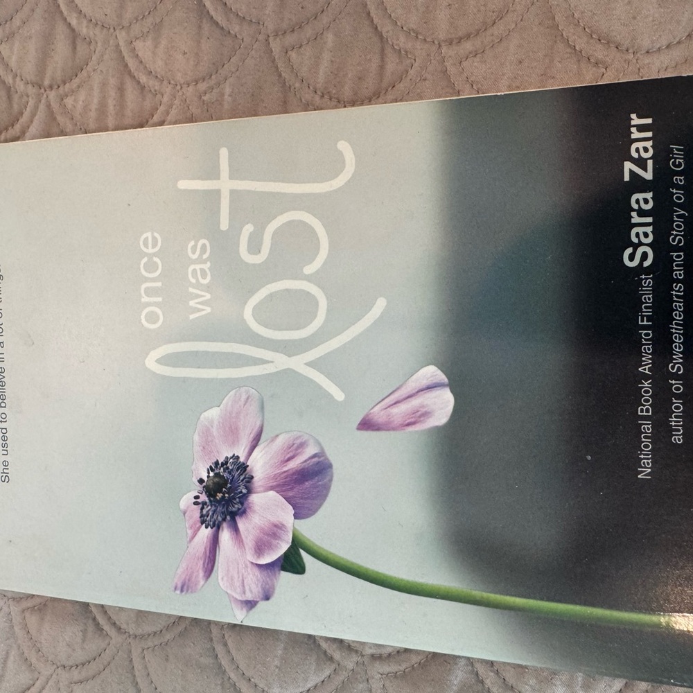 Once Was Lost by Sara Zarr Book